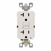 Leviton Leviton M22-GFNT2-03W 20 Amp White GFCI Receptacle M22-GFNT2-03W